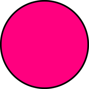 Pink circle clip art at vector clip art 2