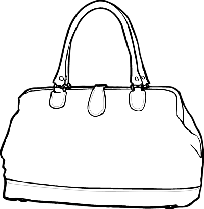 Code in focus a purse left behind solves a slew of crimes clipart