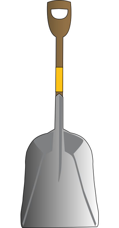 Shovel free to use  clipart
