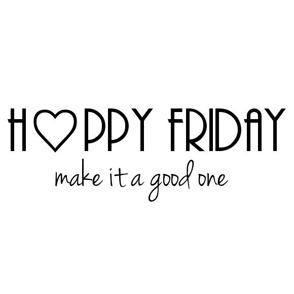 Happy friday quotes clipart 2