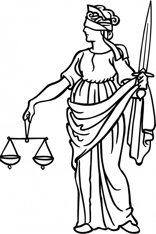 Legal justice clip art