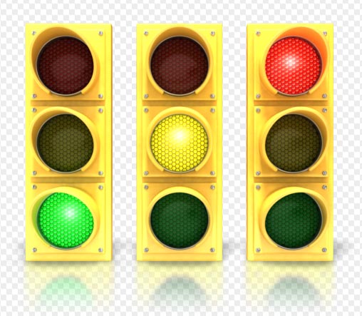 Stop light traffic light symbols for powerpoint presentations powerpoint clipart 2