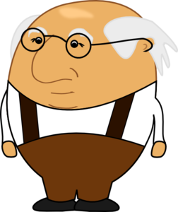 Old people old man clip art at vector clip art