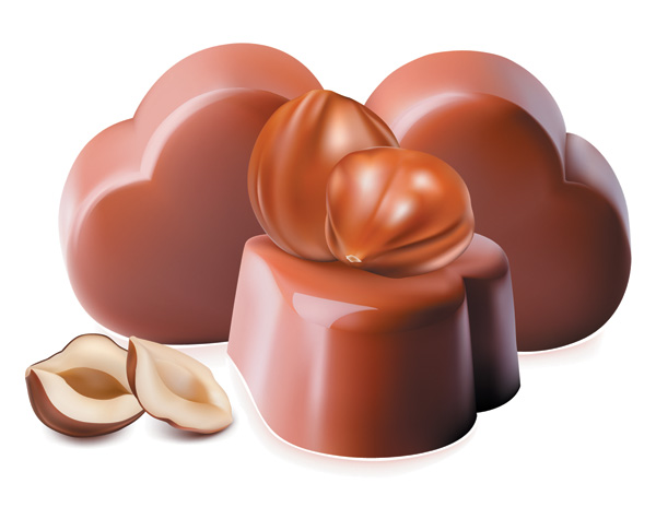 Chocolate candies clipart