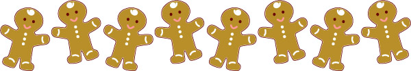 Christmas clip art and free graphics gingerbread man christmas