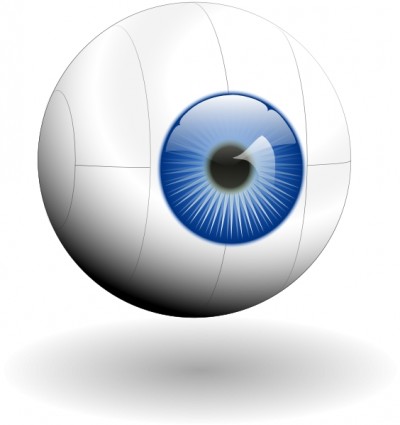 Eyeball eye clip art free vector in open office drawing svg svg