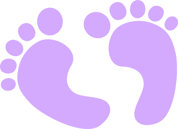 Foot baby feet clip art at vector clip art