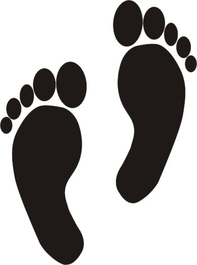 Foot clip art
