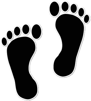 Foot feet clip art dromidh top 2