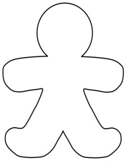 Gingerbread man clip art free clipart images
