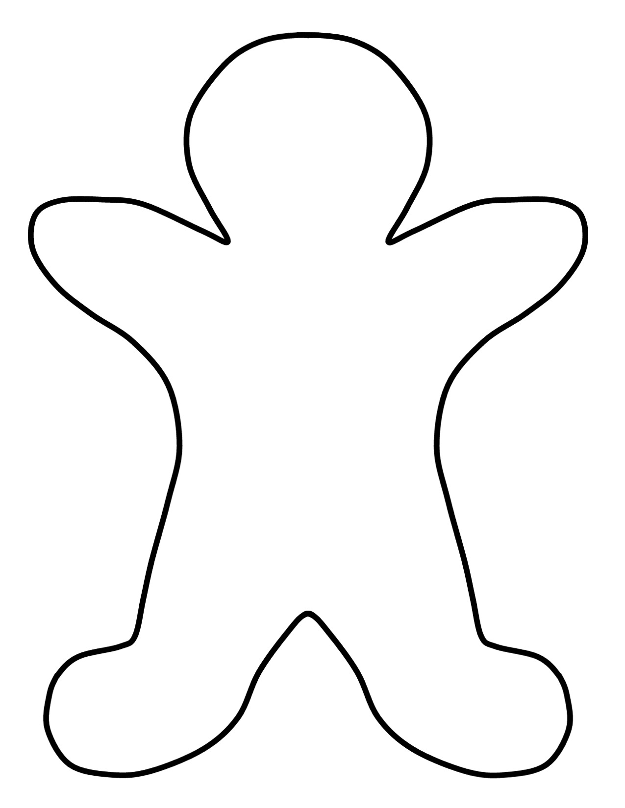 Gingerbread man clip art free free clipart images 3
