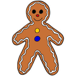 Gingerbread man theme ideas clipart