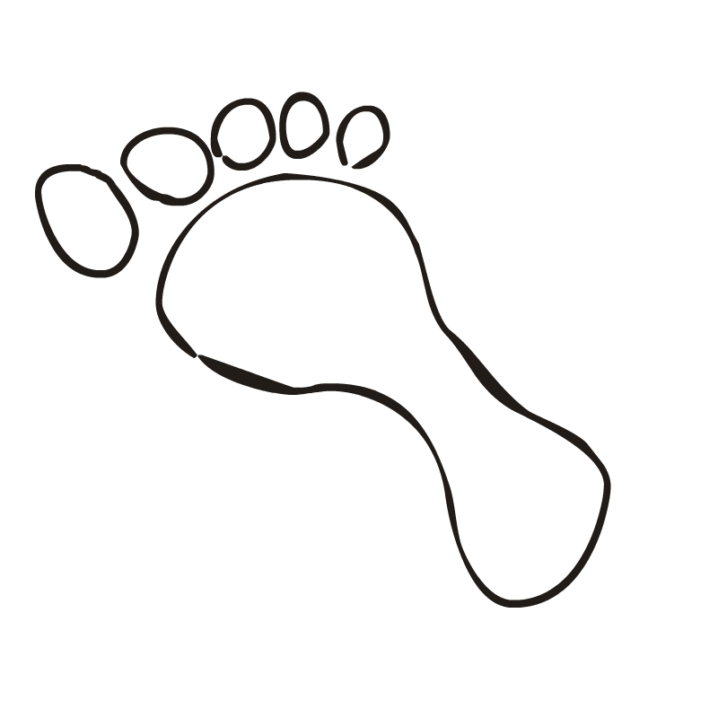Kicking foot clipart free clipart images