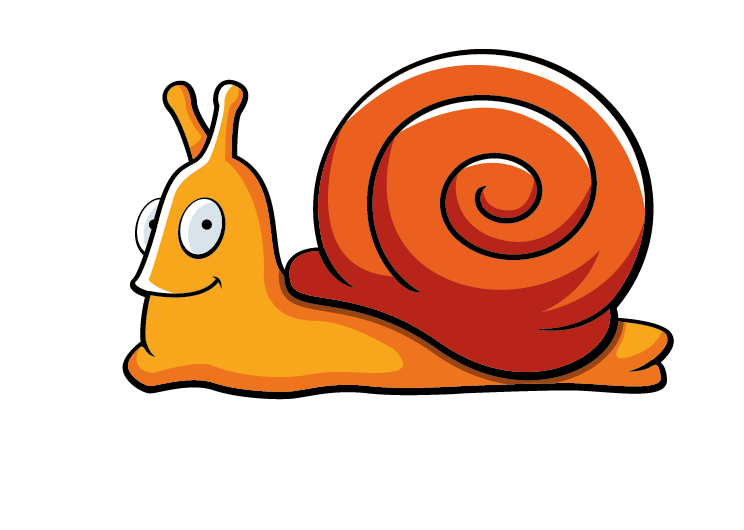 Baby snail clipart 2