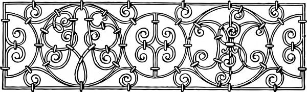 Free vintage clip art iron scrollwork decorative image oh so 2