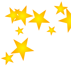 Gold star free borders and clip art downloadable free stars borders