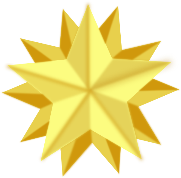 Gold star golden star clip art at vector clip art