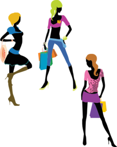 Ladies fashion clipart free clipart images