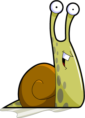 Slow snail clipart dromibg top 2