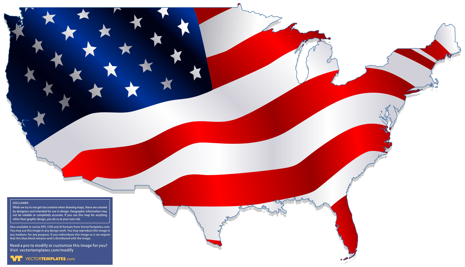 Us map usa map icon clipart