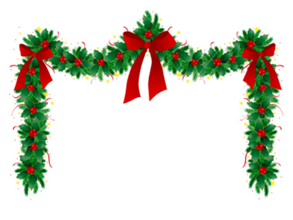 Christmas garland clip art free dromhig top