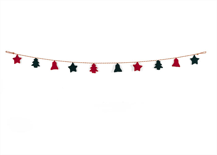 Clipart christmas garland free clipart images