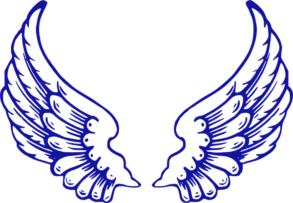 Falcon wings clip art at vector clip art