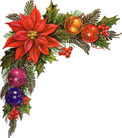 Garland clipart of christmas wreaths 