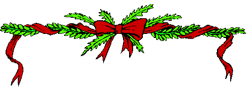 Holiday garland clip art clipart