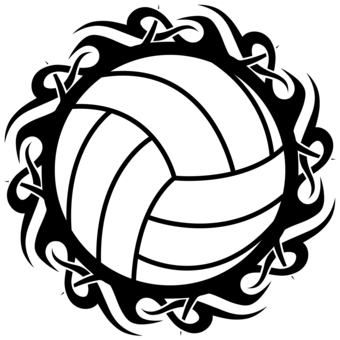 Volleyball clipart awesome 2