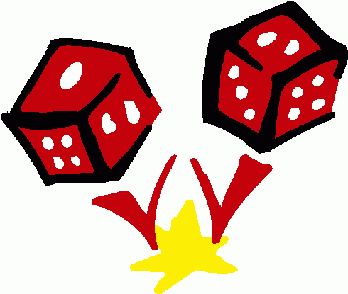 Photos of dice clipart free clipart images