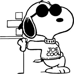 Snoopy joe cool clipart