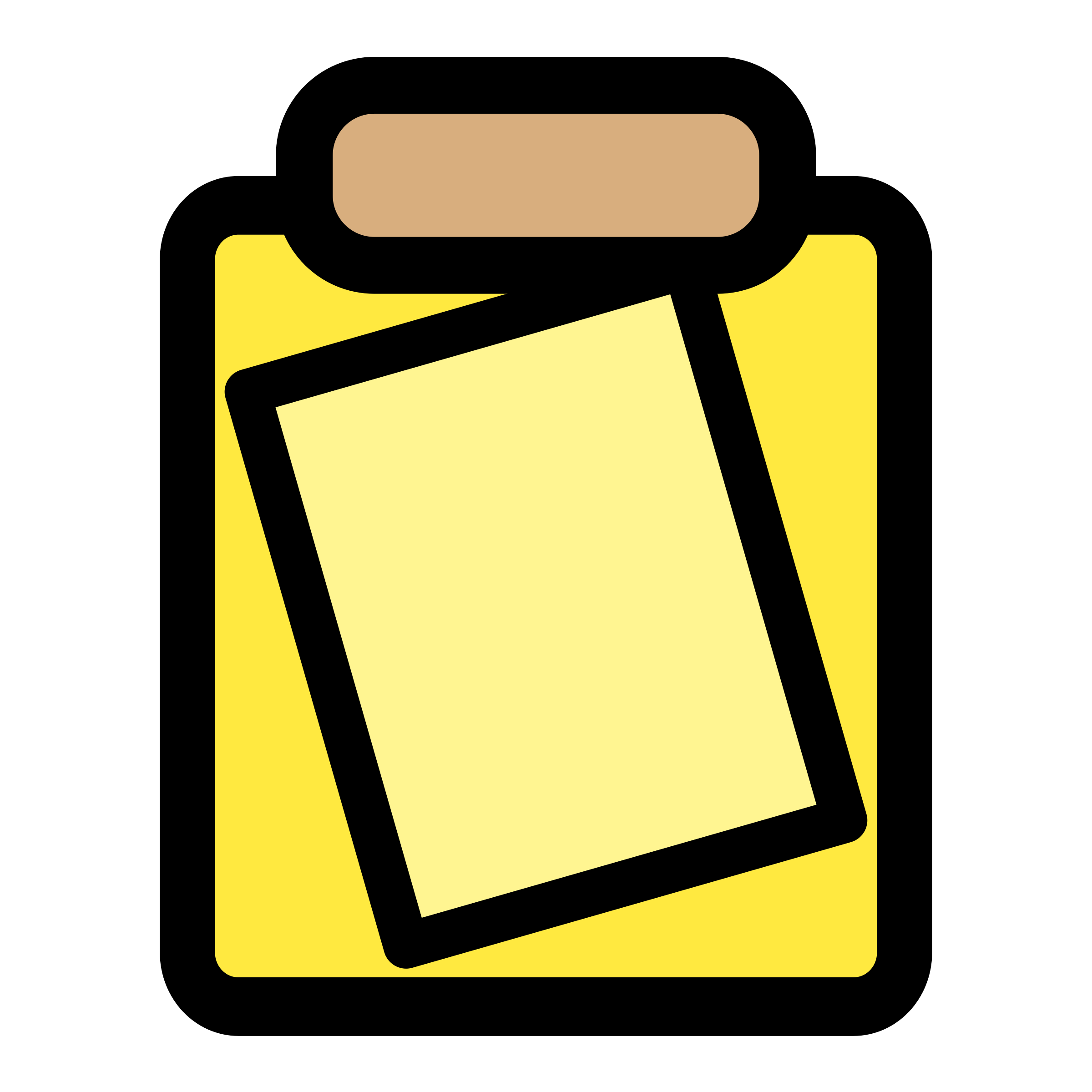 Clipart primary tool clipboard