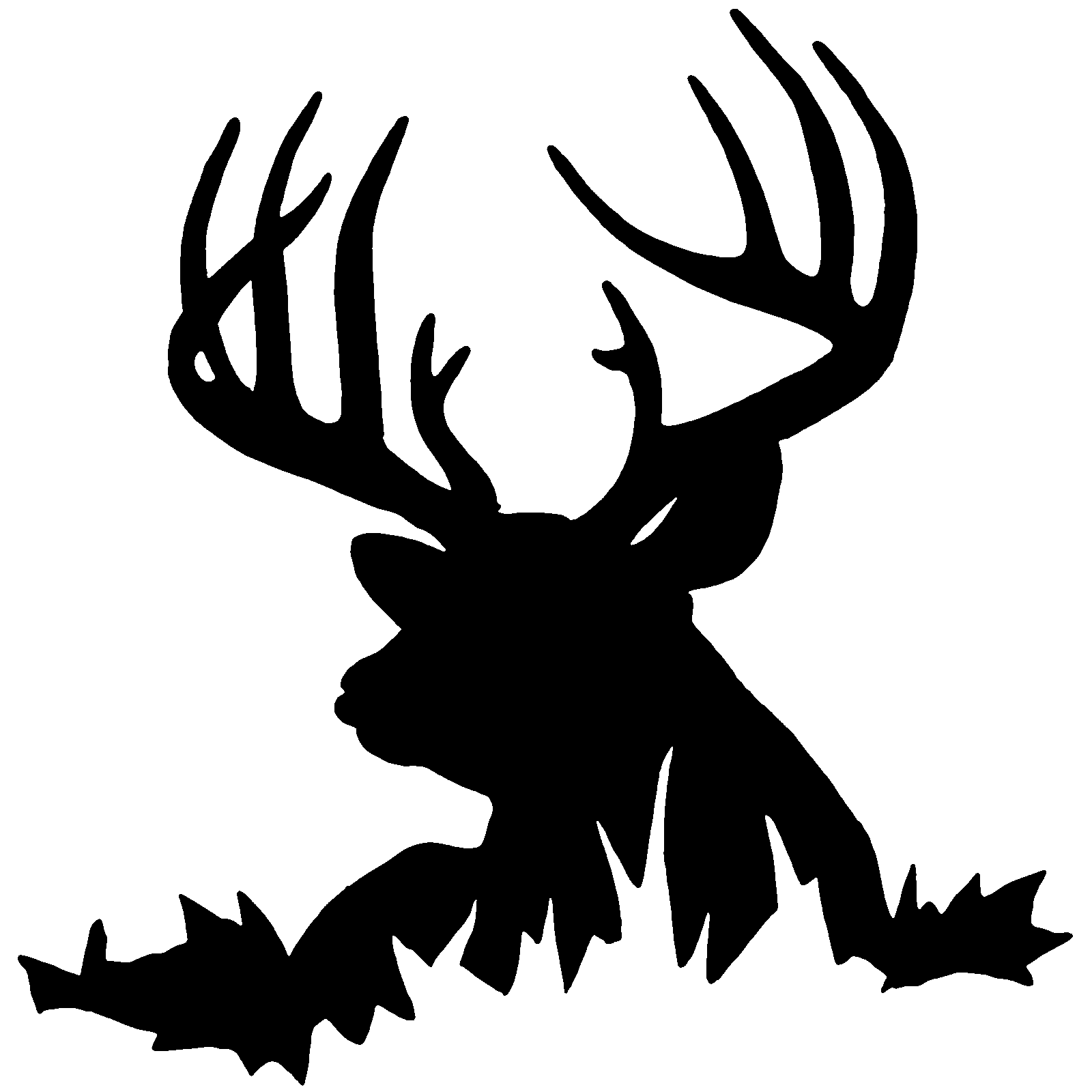 Elk deer skull clip art cmsea