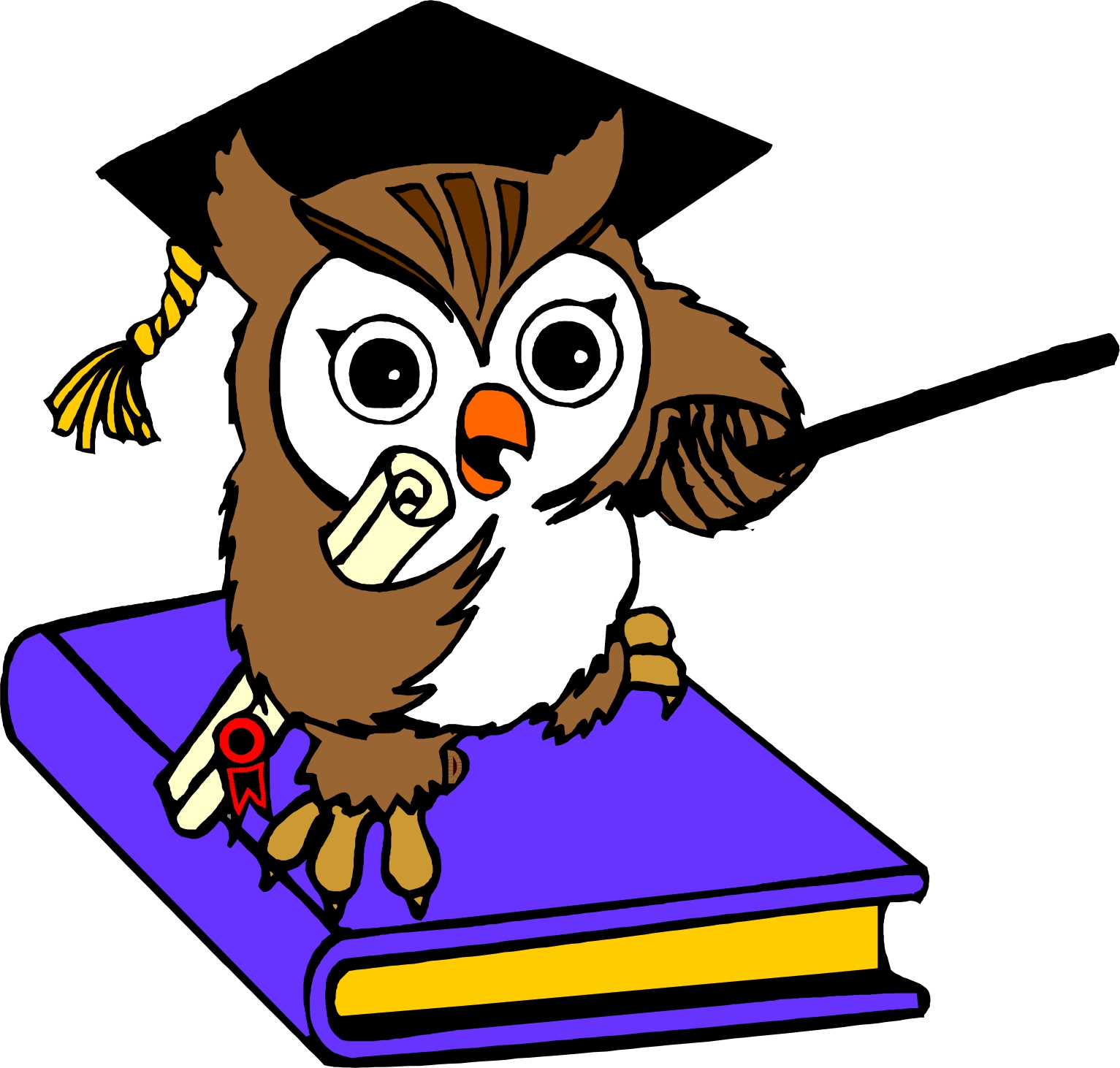 Owl cartoon clip art clipart