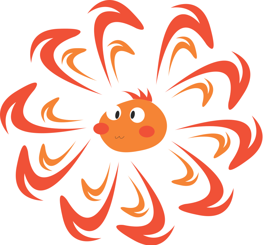 Sun cartoon clipart vector clip art free design