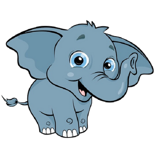 Cute elephant clipart free clipart images