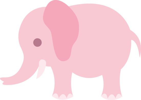 Cute elephant little pink elephant clip art free clip art elaine