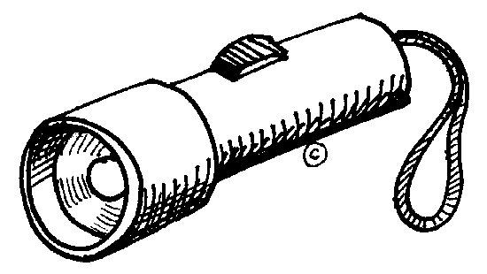 Flashlight clipart free clipart images 3