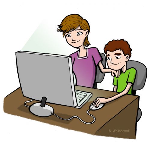 Internet safety clipart images