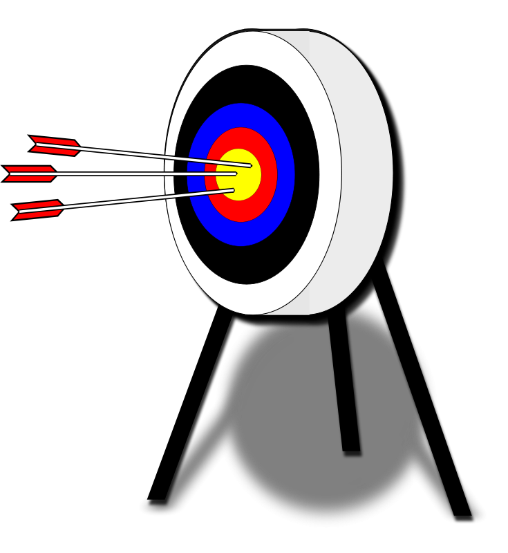 Bullseye clipart 3 archery clip art images free for image