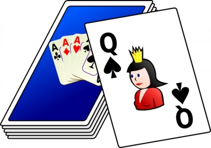 Cards deck clip art free vector in open office drawing svg svg