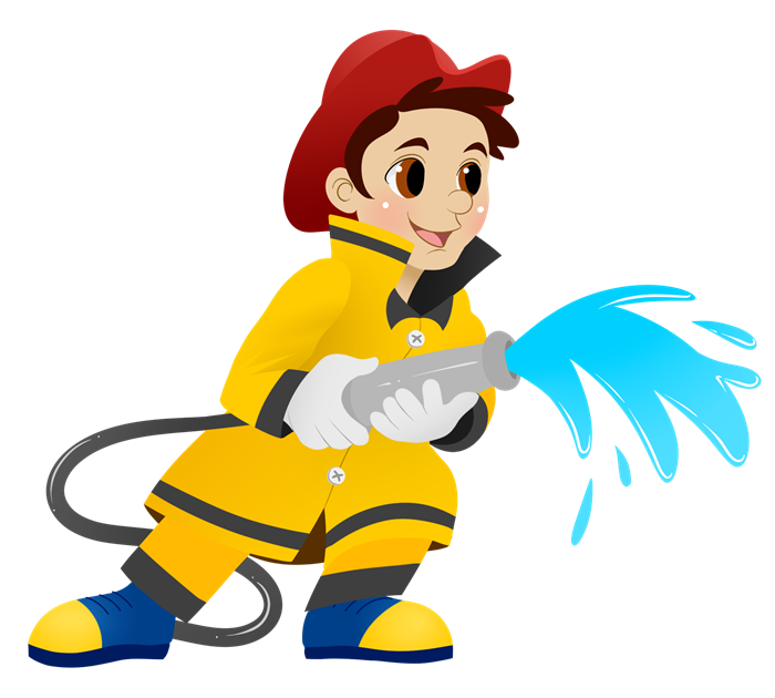 Fireman cute firefighter clipart free clipart images 2