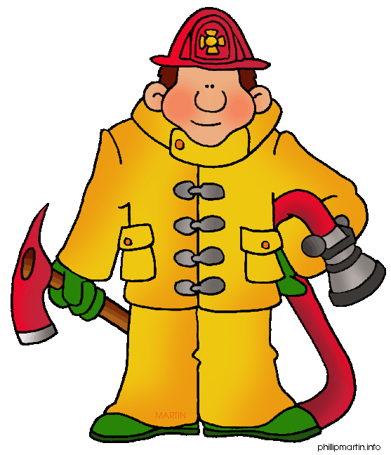 Fireman cute firefighter clipart free clipart images