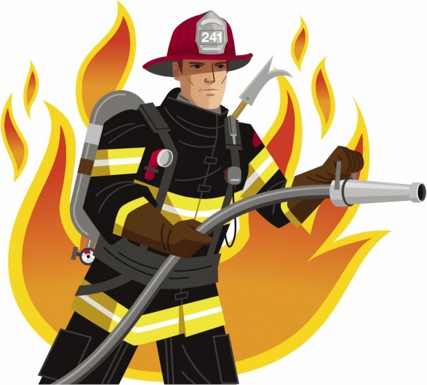 Fireman firefighter coloring pages to print realistic coloring pages clipart
