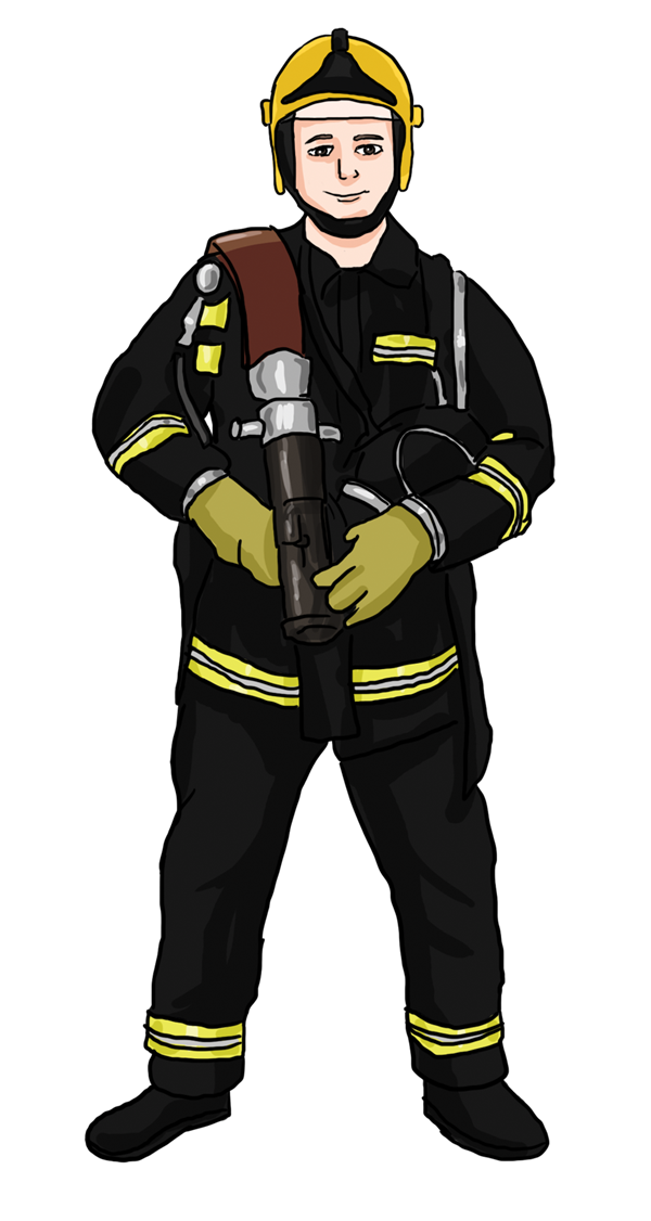 Fireman free to use  clipart