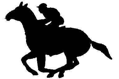 Clip art of horse racing dayasriod top