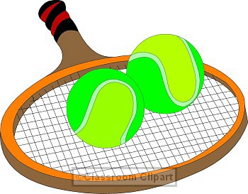 Free clip art tennis racket and ball free vector for free download 3