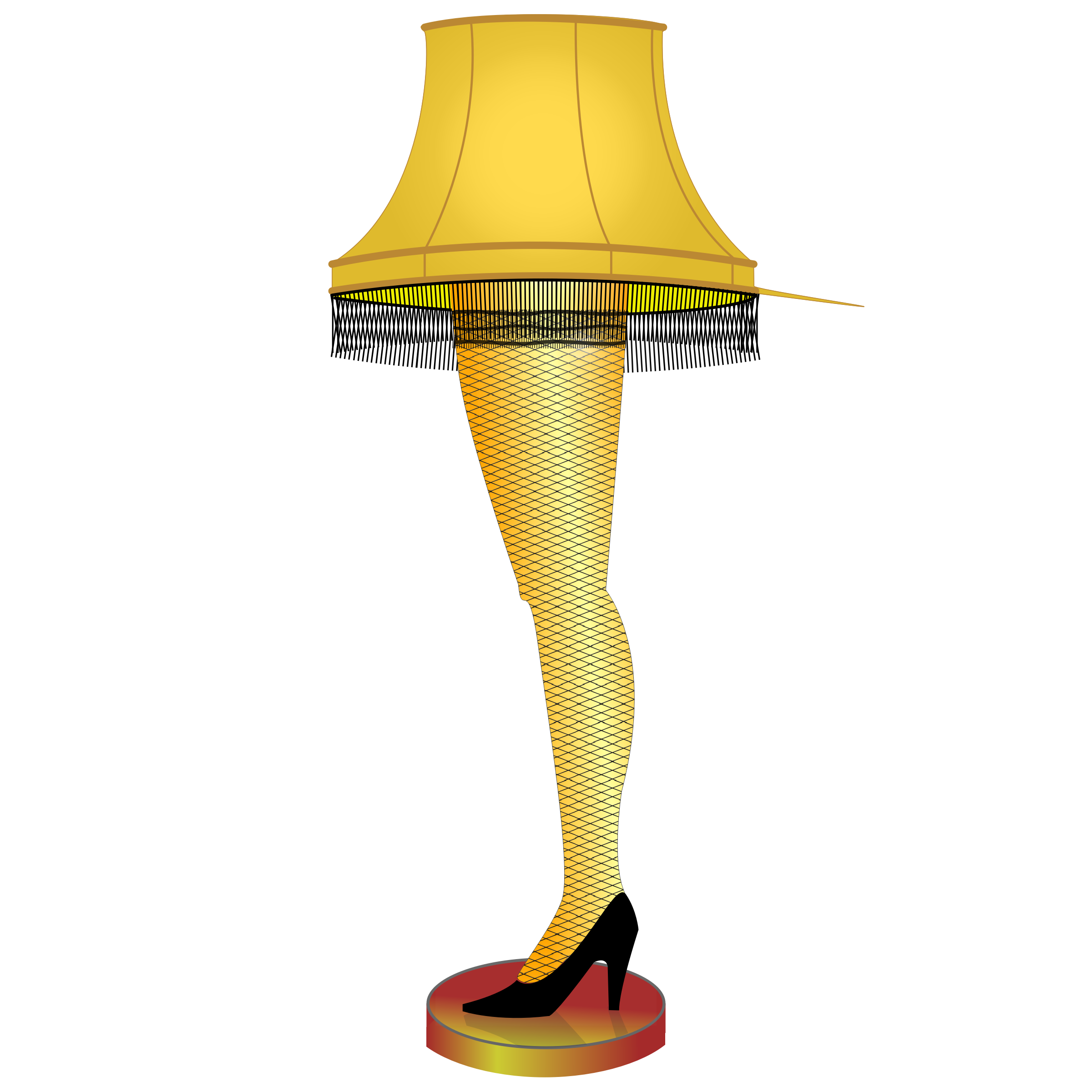 Free clipart leg lamp a major award