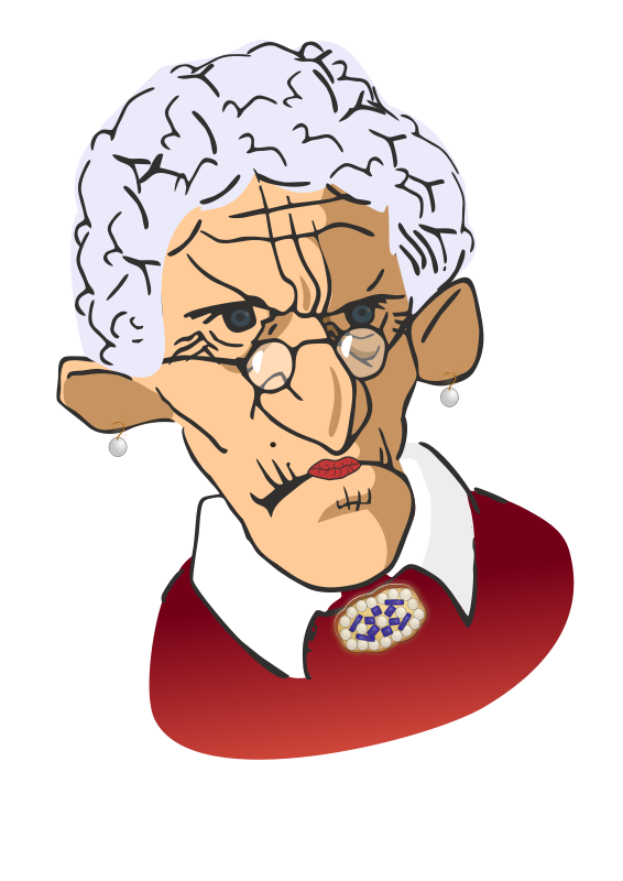 Free clipart old woman clipartmonk free clip art images